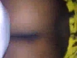 Black guy buttfucking my wife in her purple panties pp
