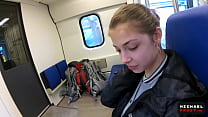 Blowjob on the Train from a Shy chan